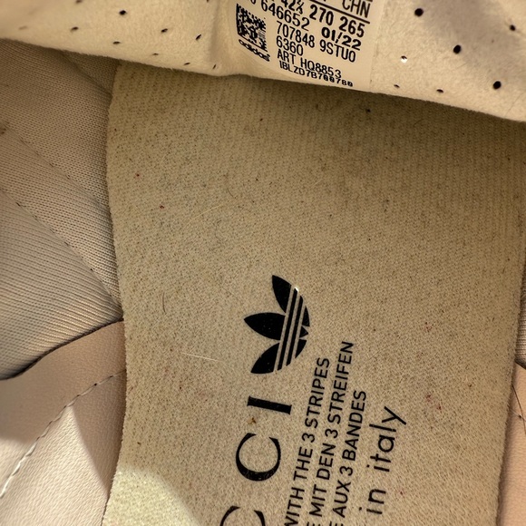 Gucci x Adidas collaboration gazelle - Picture 6 of 9